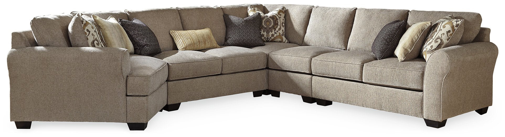 Pantomine Sectional with Cuddler