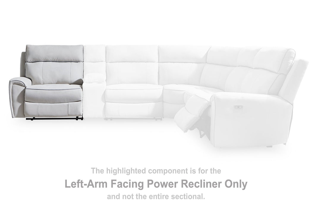 Social Pointe Power Reclining Sectional