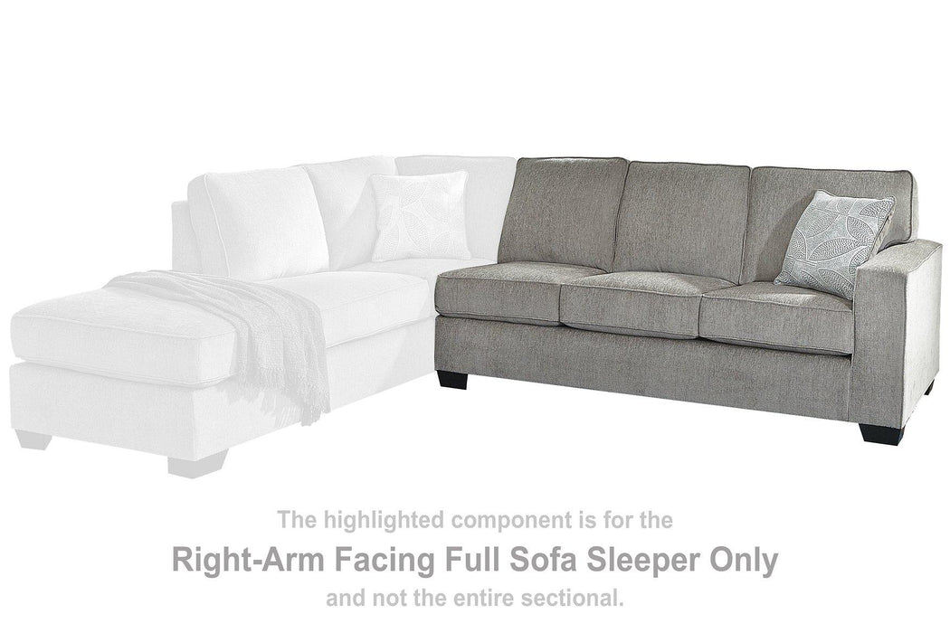 Altari Sleeper Sectional with Chaise