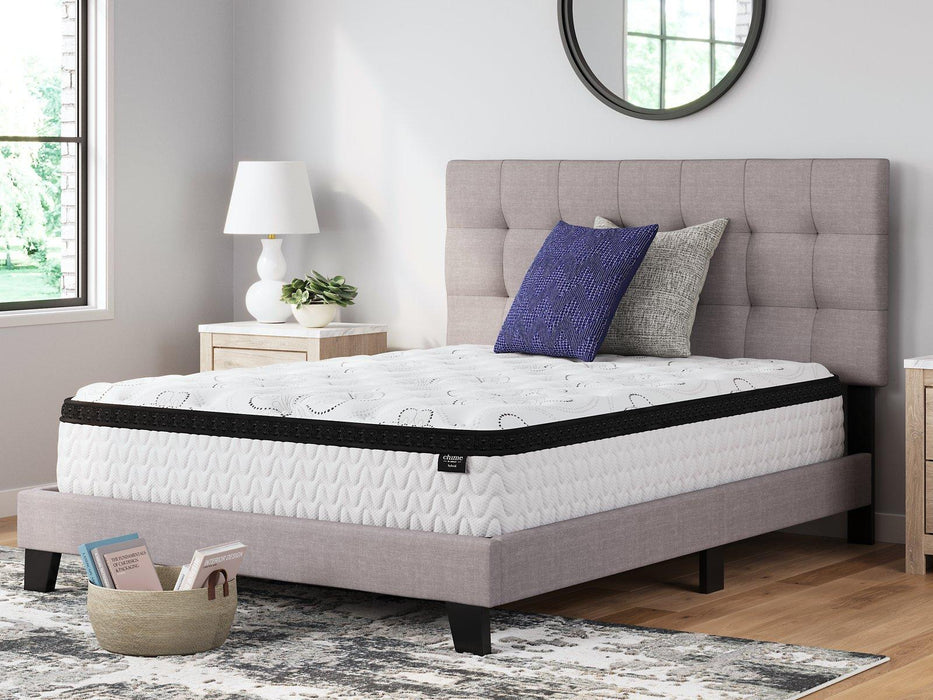 Chime 12 Inch Hybrid 2-Piece Mattress Set