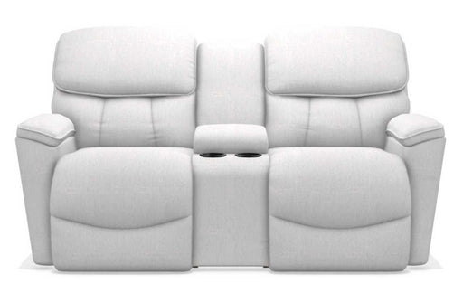 La-Z-Boy Kipling Muslin Power Reclining Loveseat With Headrest and Console image