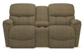 La-Z-Boy Kipling Moss Power Reclining Loveseat With Headrest and Console image