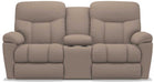 La-Z-Boy Morrison Cashmere Power Reclining Loveseat with Console image