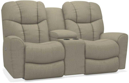 La-Z-Boy Rori Teak Power Reclining Loveseat w/ Headrest & Console image