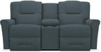 La-Z-Boy Easton Coastal Power Reclining Loveseat with Headrest And Console image