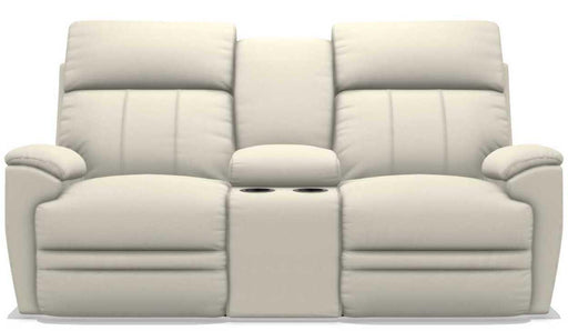 La-Z-Boy Talladega Ivory Power Reclining Loveseat with Console image