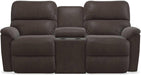 La-Z-Boy Brooks Godiva Power Reclining Loveseat With Headrest And Console image