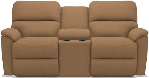 La-Z-Boy Brooks Fawn Power Reclining Loveseat With Console image