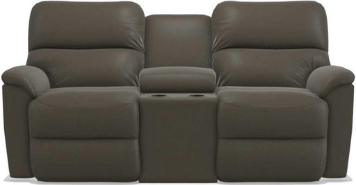 La-Z-Boy Brooks Tar Power Reclining Loveseat With Console image