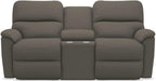 La-Z-Boy Brooks Granite Reclining Loveseat With Console image