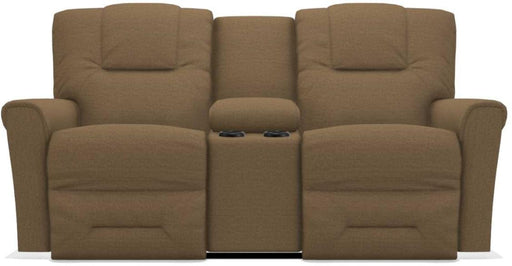 La-Z-Boy Easton PowerRecline La-Z-Time Moccasin Reclining Console Loveseat image