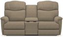 La-Z-Boy Lancer Power La-Z Time Tobacco Full Reclining Loveseat with Console image