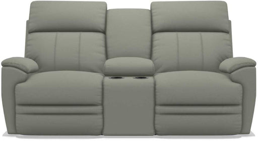 La-Z-Boy Talladega Platinum La-Z-Time Power-Reclineï¿½ Loveseat With Console & Power Headrest image