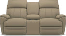 La-Z-Boy Talladega Wicker La-Z-Time Power-Reclineï¿½ Loveseat With Console & Power Headrest image