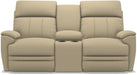 La-Z-Boy Talladega Sand La-Z-Time Power-Reclineï¿½ Loveseat With Console & Power Headrest image