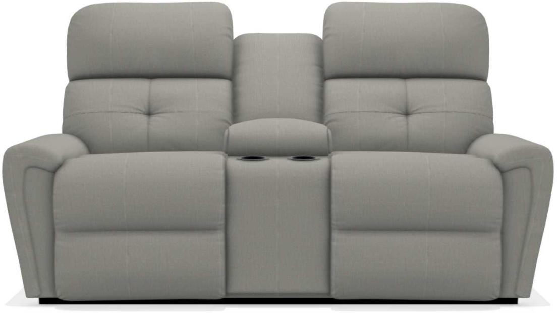 La-Z-Boy Douglas Pumice La-Z-Time Power-Reclineï¿½ Reclining Loveseat With Power Headrest and Console