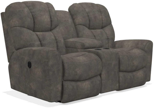 La-Z-Boy Rori Smoke Reclining Loveseat w/ Console image