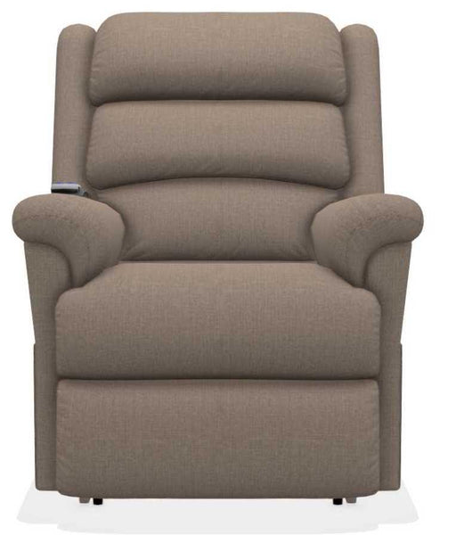 La-Z-Boy Astor Platinum Slate Power Lift Recliner with Headrest and Lumbar image