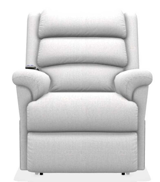 La-Z-Boy Astor Pinnacle Muslin Power Lift Recliner with Headrest and Lumbar image