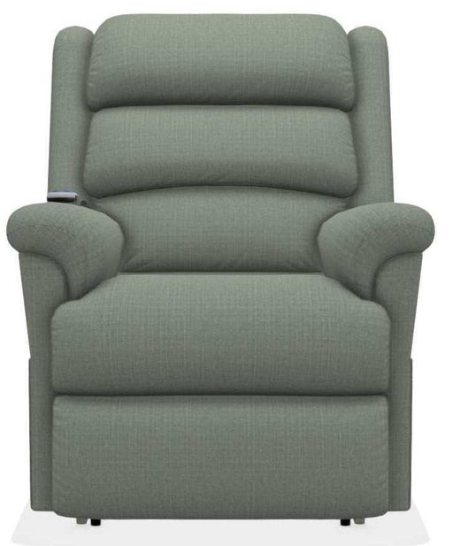 La-Z-Boy Astor Platinum Jade Power Lift Recliner with Headrest and Lumbar image