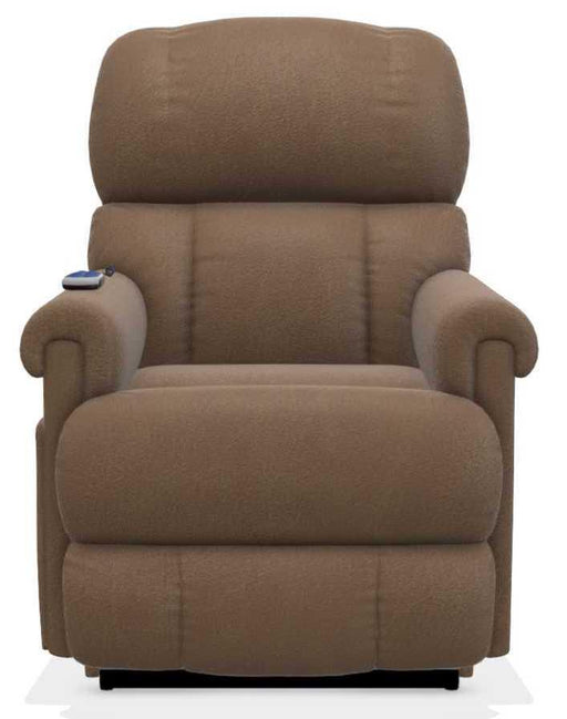 La-Z-Boy Pinnacle Platinum Chocolate Power Lift Recliner with Massage and Heat image