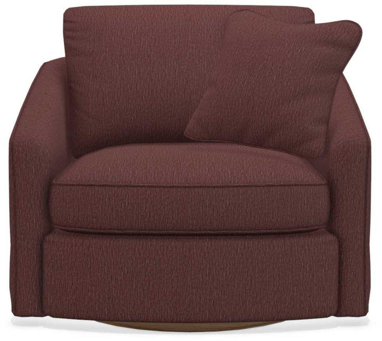 La-Z-Boy Clover Burgundy Premier Swivel Occasional Chair image