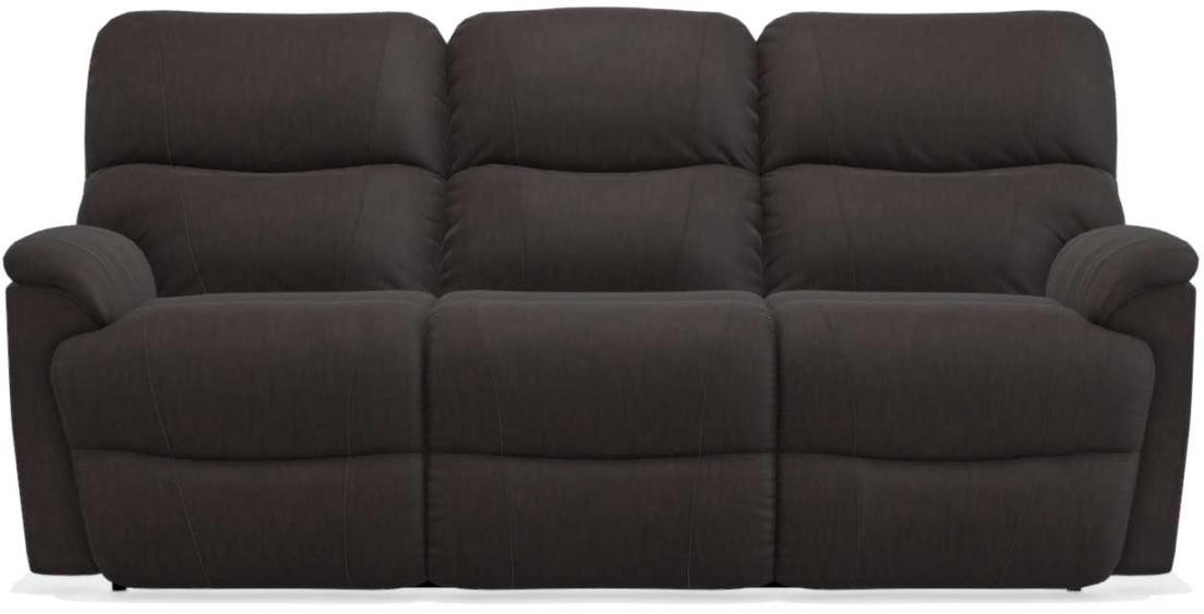 La-Z-Boy Trouper PowerRecline La-Z-Time Walnut Reclining Sofa image