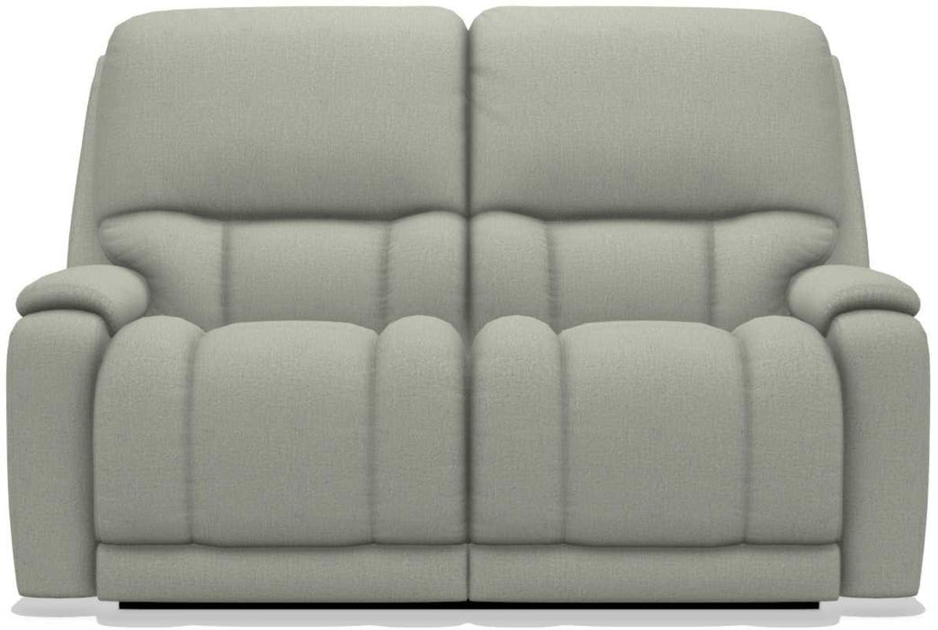 La-Z-Boy Greyson Tranquil Reclining Loveseat with Headrest image