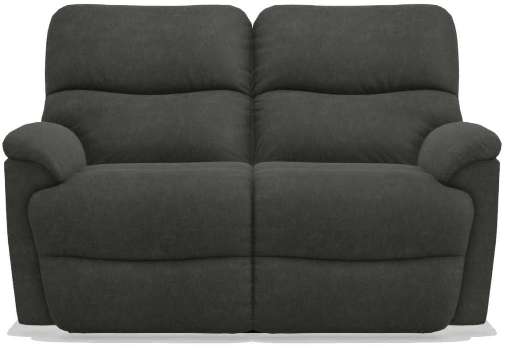 La-Z-Boy Trouper PowerRecline La-Z-Time Ink Reclining Loveseat w/Power Headrest image