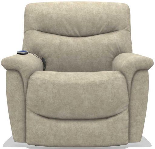 La-Z-Boy James Stucco Silver Luxury-Lift Power Recliner image