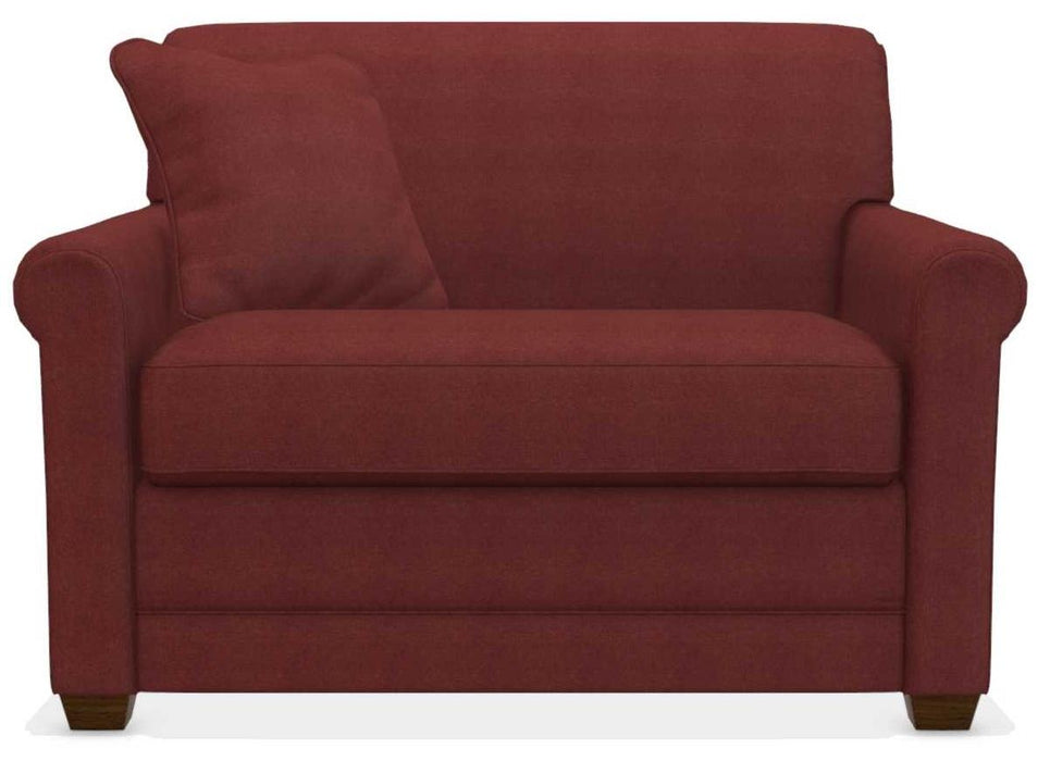 La-Z-Boy Amanda Mulberry Premier Comfortï¿½ Twin Sleep Sofa