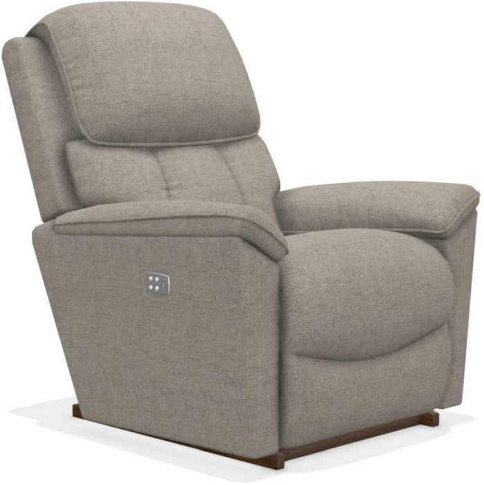 La-Z-Boy Kipling Pewter Power-Recline-XRï¿½ Reclina-Rocker Rocking Recliner image